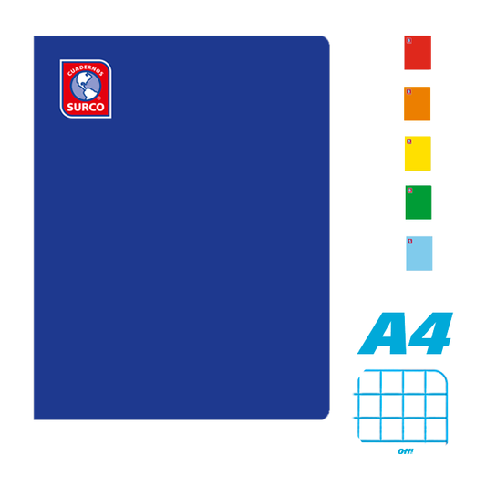 Cuaderno SURCO Cuadriculado