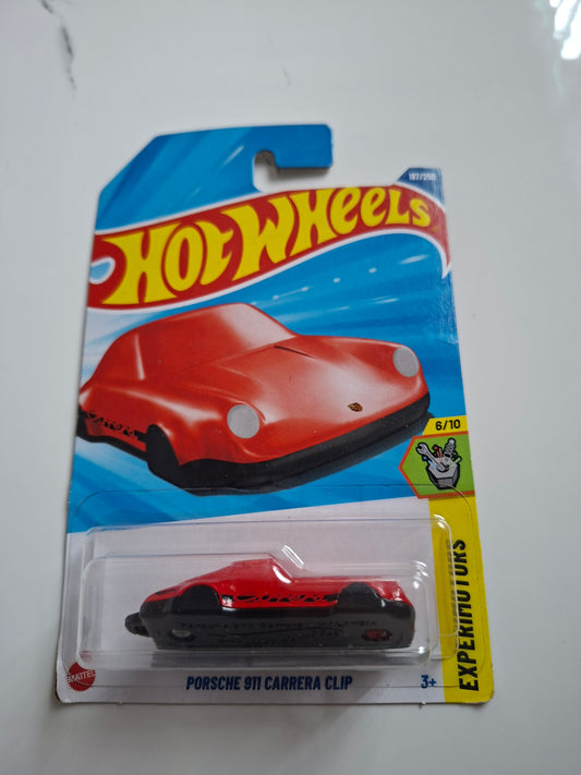 Hotwheels  porsche 911 carrera clip