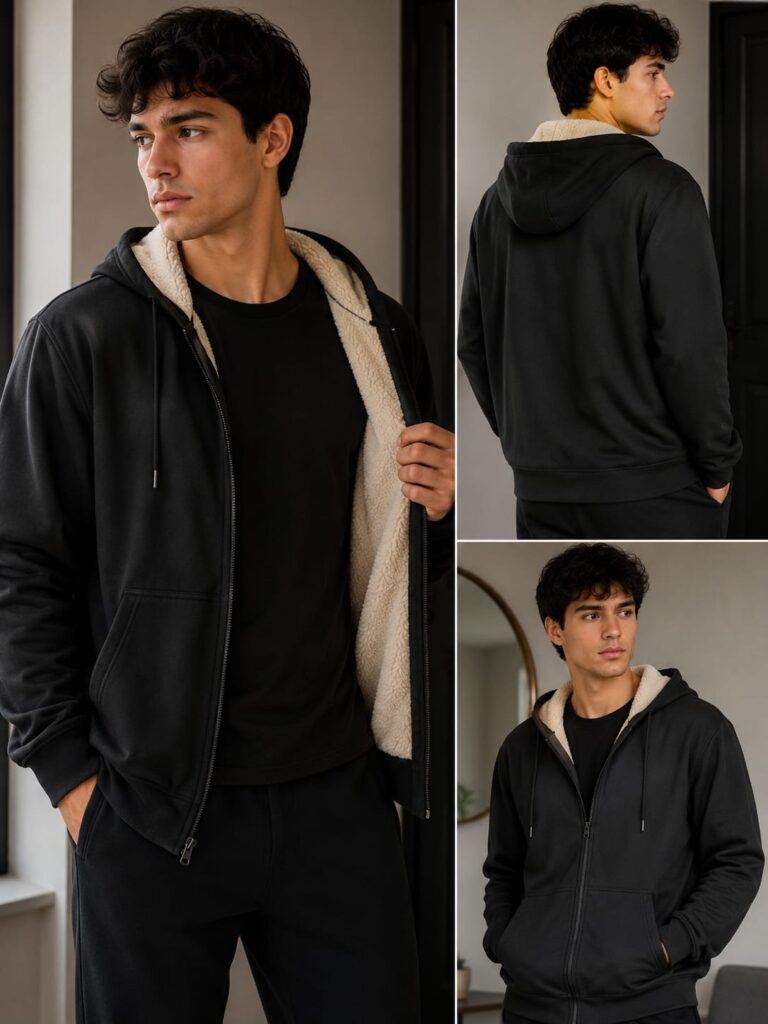 Casaca xl color negro