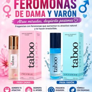 PERFUME CON FEROMONAS TABOO 10ML