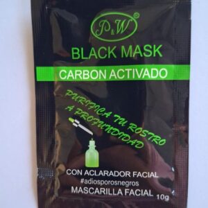 Mini Mascarilla facial negra